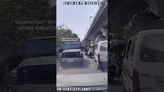 &ldquo;2 Fools, 1 Road Disaster! 😤 Dashcam Chaos Caught Live!&rdquo; #TrafficChaos  #roadrage #YouTubeShorts