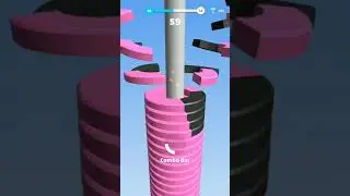 Stack ball play watch video and enjoy video #shorts #stack ball #YouTube