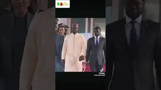 le pr&eacute;sident Diomaye en compagnie de Mme Absa Faye direction &Eacute;tats unis