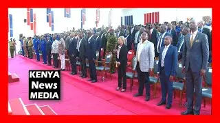 The gathering at official opening of the National Police Leadership Academy