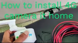 How to install 4G camera Wi-Fi camera indoor Wi-Fi camera 4G camera recharge kaun sa Karen
