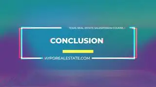 TX RE PL Real Estate Principles (30-hours): Conclusion to Legal Descriptions