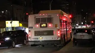 MTA NYCT: 2012 NFI C40LF #392 on the B70 to Dyker Hts departing 8 Av/46 St
