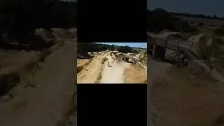 #pov #birdseyeview 8 years old riding Phoenix Bike Park #summerjam #bmx #throwback