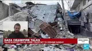 Talks on Gaza truce expected as US carries out first aid drop • FRANCE 24 English