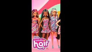 Barbie Totally Hair Star and Flower Dolls!! 👛💇🏻&zwj;♀ | @Recent Barbie 👒🛍 #barbie #shorts