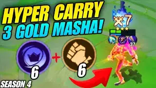 POISON BUILD IN SEASON 4!! TITAN BRUISER MASHA + SHADOWCELL STACKS in Magic Chess Go Go
