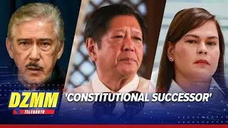 Sinong kapalit? Lawmaker explains what happens if Marcos, Duterte impeached | DZMM TeleRadyo