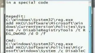 Reable Command Prompt & Regedit If Blocked at School!