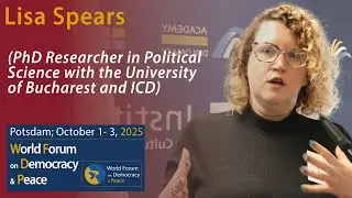 Lisa Spears (PhD Researcher in Political Science with the University of Bucharest and ICD)