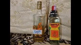 Текила.Начнем с простых.SAUZA и NO NAME