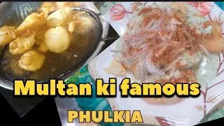 Multan ki famous  Phulkiaa||dahi bhallai ||zahra  village recipe 