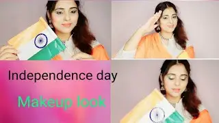 Independence day makeup look||independent day special look