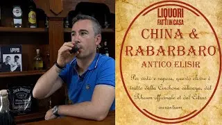Amaro alla China e Rabarbaro. Liquori fatti in casa.