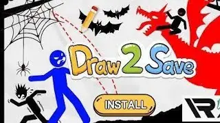 DRAW 2 SAVE ||HELP HIM ||DRAW 2 SAVE|| FUNNY ||GAMEPLAY ||LIVE STREAMIl please support