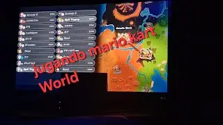 Jugando mario kart world mientras escucho kpop part2