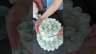 Простой торт из подгузников, который можно приготовить дома для ваших беременных любимых. #сделай...