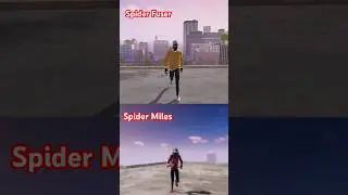 Spider Fuser Vs Spider Miles Suits And Time Of Day #spiderman