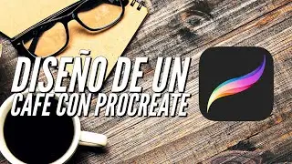 ✍ Diseño de un café con Procreate