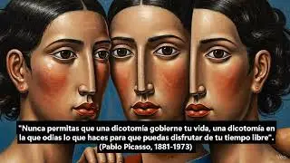 Picasso ‐ Nunca permitas que una dicotom&iacute;a gobierne tu vida #trabajo