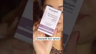 Greenwell Hair Volumizing Serum #haircare #hairserum #hairproducts #serum #indianproduct #hairvolume