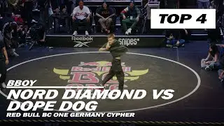 NORD DIAMOND VS DOPE DOG | TOP4 BBOY 1VS1 | RED BULL BC ONE GERMANY CYPHER