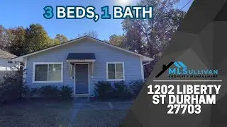 HOUSE TOUR | 1202 Liberty St Durham 27703