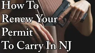 How to renew your permit to carry in NJ