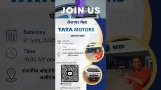 Tata Motors, Pantnagar Campus Drive on 21.06.2025 at GITI Aliganj, Lucknow #tatamotors