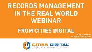 Records Management in the Real World - by CDI