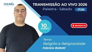 Religi&atilde;o e Religiosidade - Fabr&iacute;cio Bellotti - 10/01/2026