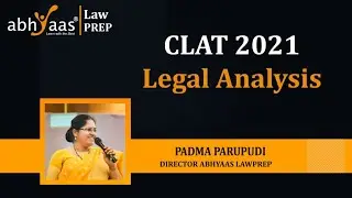 CLAT 2021 Legal Reasoning Section Analysis | Abhyaas LawPrep