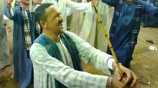 انا واخويا على ابن عمي 👌 رقص بيت أبو سداح بالمدمر مع زعيم الفن الصعيدي الريس شحات البنجاوي جديد 2022