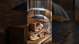 Ai cat and rabbit story || sad story