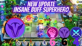 SUPERHERO SYNERGY REVAMPED AGAIN | HUGE DAMAGE BUFF NEW REVAMPED SUPERHERO | MLBB SUPERHERO SYNERGY
