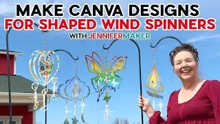 Perfect Sublimation on Tricky Wind Spinners &ndash; Step-by-Step #Canva  Tutorial!