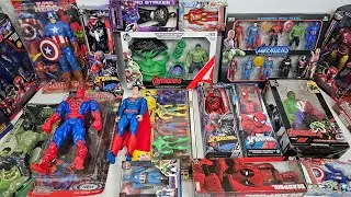 SPIDERMAN vs CAPTAIN AMERICA vs HULK AVENGERS IRONMAN VENOM CARTOON SUPERMAN FLASH AVENGERS ASSEMBLE