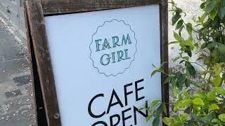 Farm Girl Restaurant in Portobello, London, England- Summer time 2025