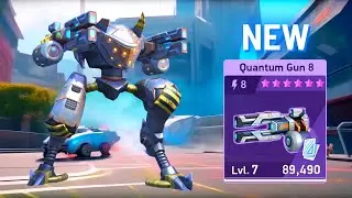 NEW WEAPON Quantum Gun 8 with Tengu MD - Mech Arena