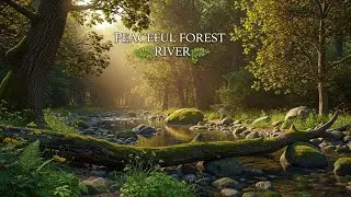 Soothing River Flow Sounds for Anxiety Relief and Restful Healing Sleep | For Better Sleep