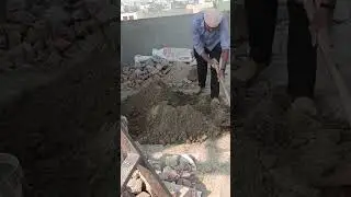 CEMENT MIXING BRIk WORK @constructionexpe8t #construction #bricklayer #liveconstruction #bricklaying