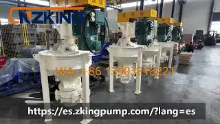 #cnzking #bombas #manufacturing #lodos #repuestos #vertical #espuma #pulpas #miner&iacute;a #impulsor