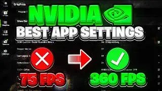 BEST NVIDIA App Settings For GAMING! 🔧(Boost FPS & Zero Delay)