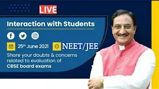 Live| Education Minister | NEET 2021 Latest News |CBSE Board