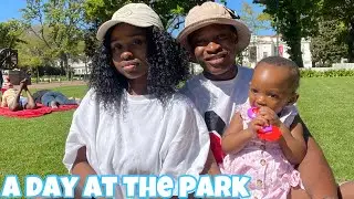 WE SPENT THE DAY AT THE PARK!🛝🏞️