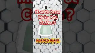How to brew moka pot coffee in 4 simple steps ! #freshlybrewed #mochacoffee #coffeelatte #barista