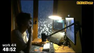 Travaille avec moi live pomodoro | Editing and writing