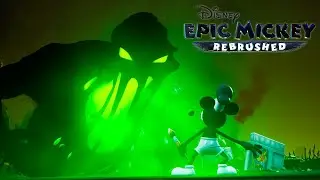 EPIC MICKEY REMASTERED 2024! - THE SHADOW BLOT BOSS BATTLE FIGHT