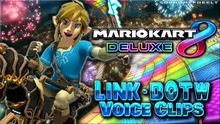 All Link (Breath of the Wild) Voice Clips • Mario Kart 8 Deluxe • All Voice Lines (Takashi Ohara)
