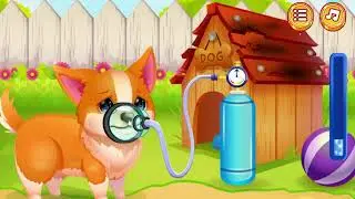 Cute little Dog Rescue by Burning home - Pet Care #games #gameplay #kidsgames #dog #dogsofyoutube